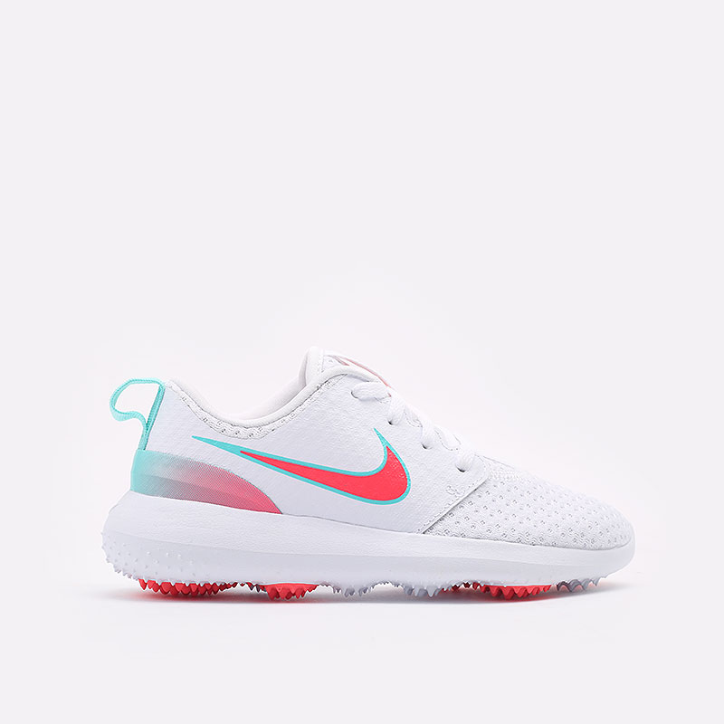 детские белые кроссовки Nike Roshe G JR 909250-124 - цена, описание, фото 1